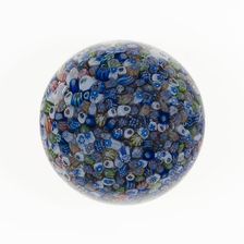 Paperweight, Saint-Louis, 1845/46. Creator: Saint-Louis Glassworks