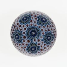 Paperweight, Saint-Louis, 1848. Creator: Saint-Louis Glassworks