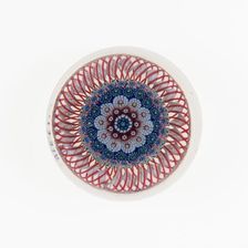 Paperweight, Saint-Louis, 1848. Creator: Saint-Louis Glassworks