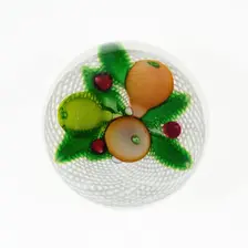 Paperweight, Saint-Louis, 19th century. Creator: Saint-Louis Glassworks