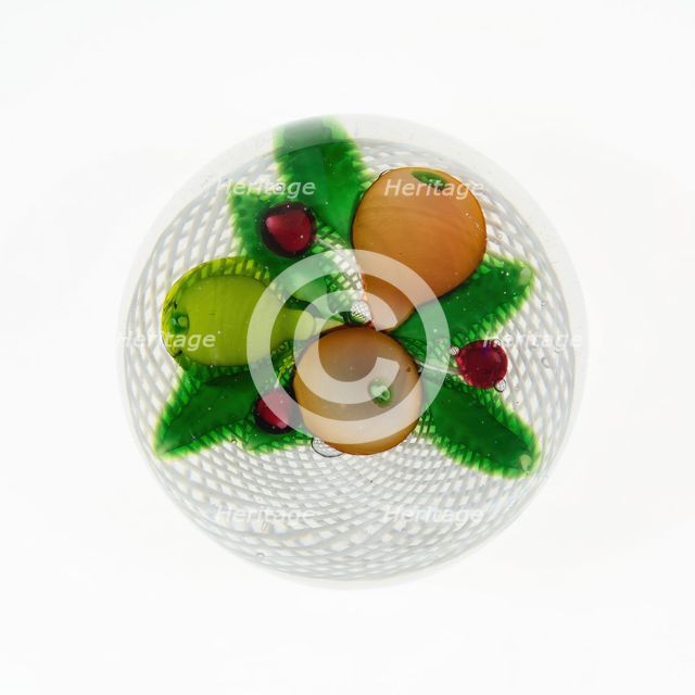 Paperweight, Saint-Louis, 19th century. Creator: Saint-Louis Glassworks.