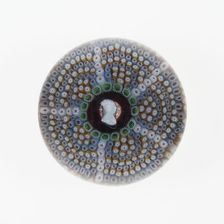 Paperweight, Saint-Louis, 19th century. Creator: Saint-Louis Glassworks