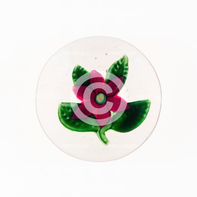 Paperweight, Saint-Louis, 19th century. Creator: Saint-Louis Glassworks.