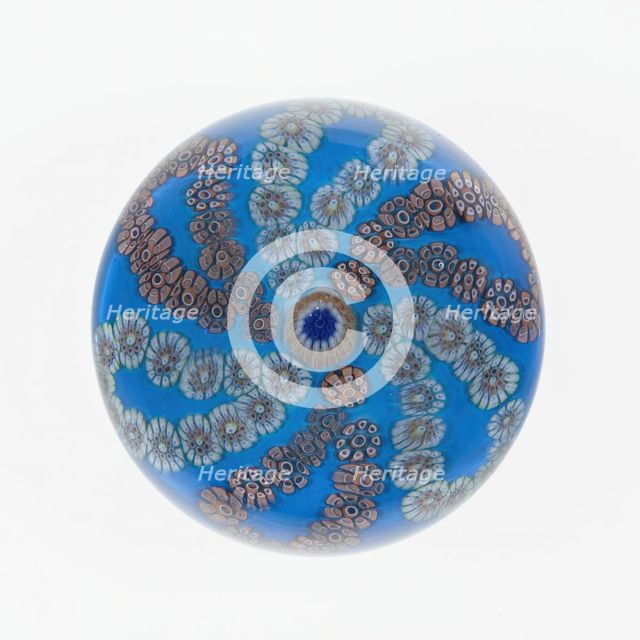 Paperweight, Saint-Louis, 19th century. Creator: Saint-Louis Glassworks.