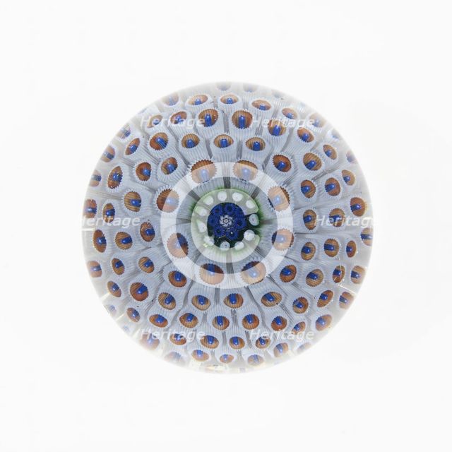 Paperweight, Saint-Louis, 19th century. Creator: Saint-Louis Glassworks.