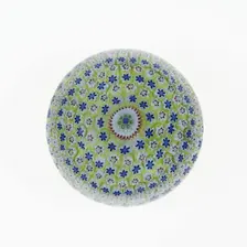 Paperweight, Saint-Louis, 19th century. Creator: Saint-Louis Glassworks