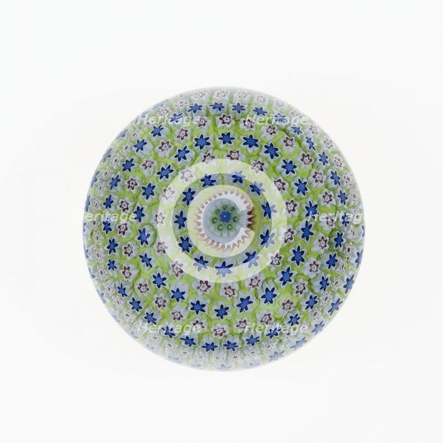 Paperweight, Saint-Louis, 19th century. Creator: Saint-Louis Glassworks.