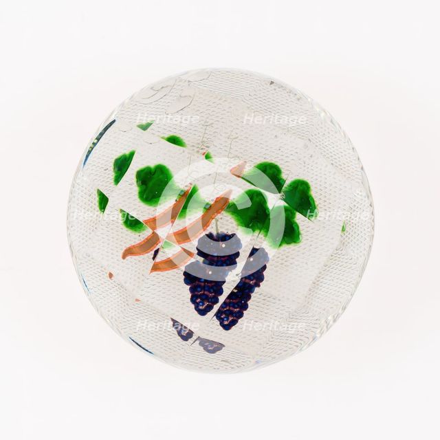 Paperweight, Saint-Louis, 19th century. Creator: Saint-Louis Glassworks.