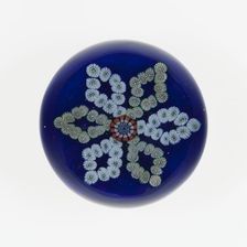 Paperweight, Saint-Louis, c. 1845-55. Creator: Saint-Louis Glassworks
