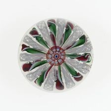 Paperweight, Saint-Louis, c. 1845-55. Creator: Saint-Louis Glassworks