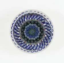 Paperweight, Saint-Louis, c. 1845-55. Creator: Saint-Louis Glassworks