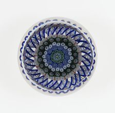 Paperweight, Saint-Louis, c. 1845-55. Creator: Saint-Louis Glassworks