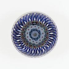 Paperweight, Saint-Louis, c. 1845-55. Creator: Saint-Louis Glassworks