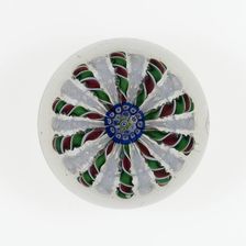 Paperweight, Saint-Louis, c. 1845-55. Creator: Saint-Louis Glassworks
