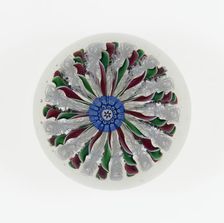 Paperweight, Saint-Louis, c. 1845-55. Creator: Saint-Louis Glassworks