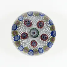 Paperweight, Saint-Louis, c. 1845-55. Creator: Saint-Louis Glassworks