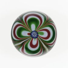 Paperweight, Saint-Louis, c. 1846-55. Creator: Saint-Louis Glassworks