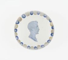 Paperweight, Saint-Louis, c. 1846-55. Creator: Saint-Louis Glassworks