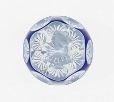 Paperweight, Saint-Louis, c. 1846-55. Creator: Saint-Louis Glassworks