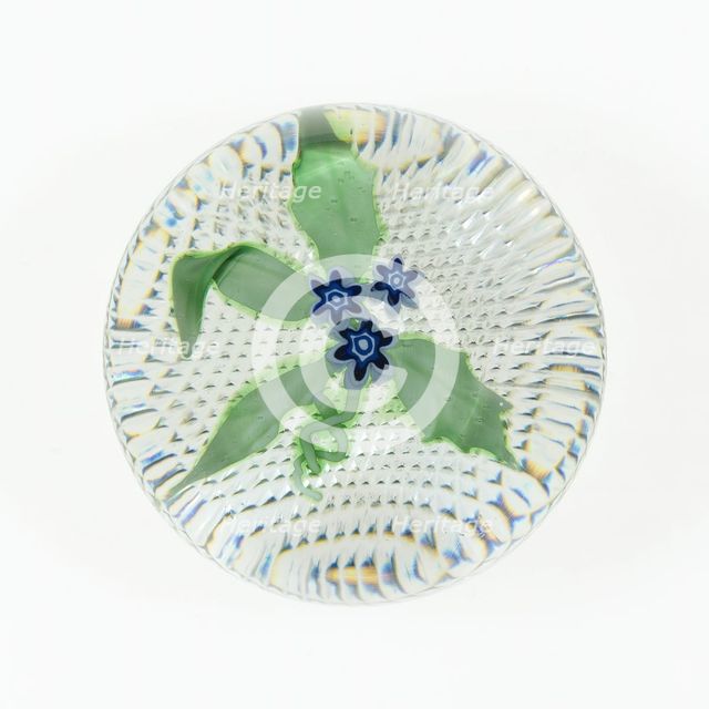 Paperweight, Saint-Louis, c. 1848-55. Creator: Saint-Louis Glassworks.