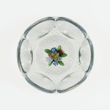 Paperweight, Saint-Louis, c. 1848-55. Creator: Saint-Louis Glassworks