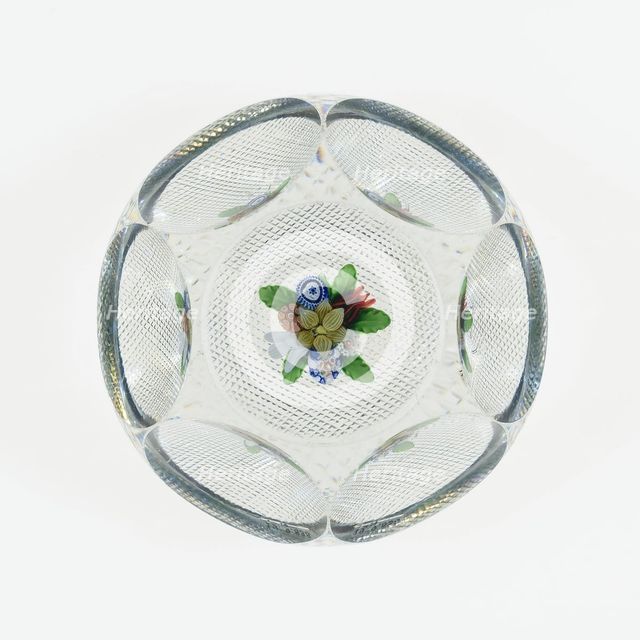 Paperweight, Saint-Louis, c. 1848-55. Creator: Saint-Louis Glassworks.