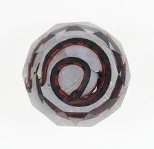 Paperweight, Saint-Louis, c. 1848-55. Creator: Saint-Louis Glassworks