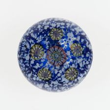 Paperweight, Saint-Louis, c. 1848-55. Creator: Saint-Louis Glassworks