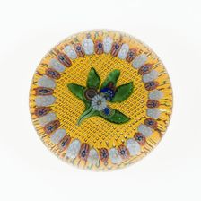 Paperweight, Saint-Louis, c. 1848-55. Creator: Saint-Louis Glassworks