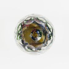 Paperweight, Saint-Louis, c. 1848-55. Creator: Saint-Louis Glassworks