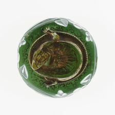 Paperweight, Saint-Louis, c. 1848-55. Creator: Saint-Louis Glassworks