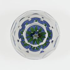 Paperweight, Saint-Louis, c. 1848-55. Creator: Saint-Louis Glassworks