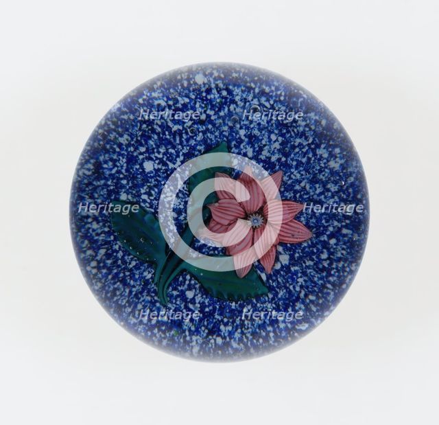 Paperweight, Saint-Louis, c. 1848-55. Creator: Saint-Louis Glassworks.