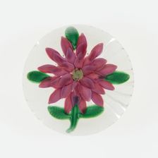 Paperweight, Saint-Louis, c. 1848-55. Creator: Saint-Louis Glassworks