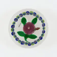Paperweight, Saint-Louis, c. 1848-55. Creator: Saint-Louis Glassworks