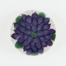Paperweight, Saint-Louis, c. 1848-55. Creator: Saint-Louis Glassworks