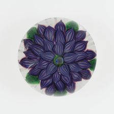 Paperweight, Saint-Louis, c. 1848-55. Creator: Saint-Louis Glassworks