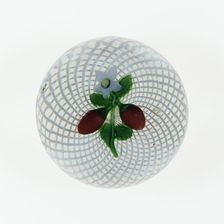 Paperweight, Saint-Louis, c. 1848-55. Creator: Saint-Louis Glassworks