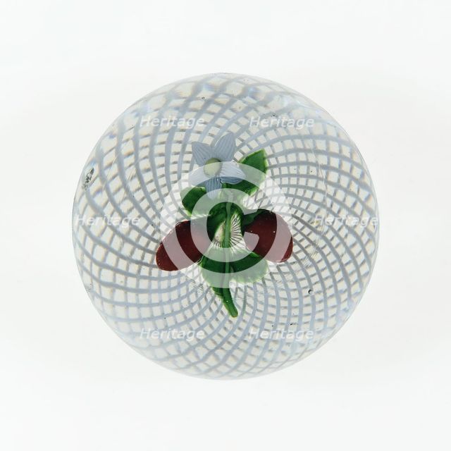 Paperweight, Saint-Louis, c. 1848-55. Creator: Saint-Louis Glassworks.
