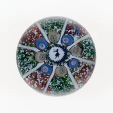 Paperweight, Saint-Louis, c. 1848. Creator: Saint-Louis Glassworks