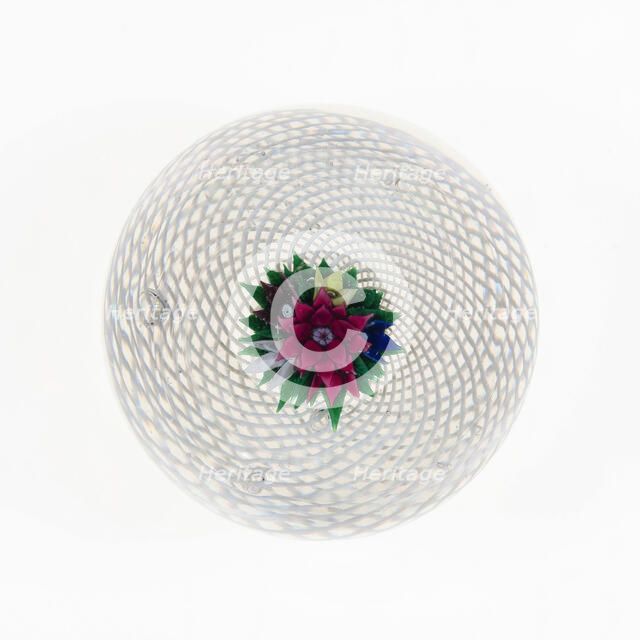 Paperweight, Sandwich, c. 1850-1900. Creator: Boston and Sandwich Glass Company.