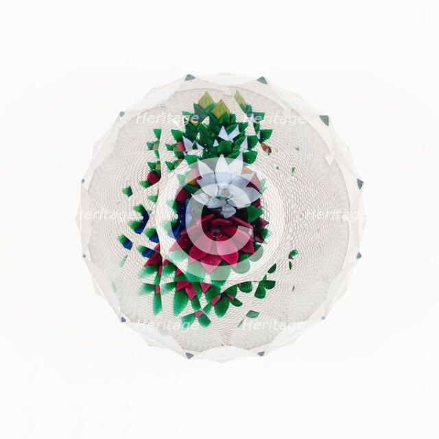 Paperweight, Sandwich, c. 1850-1900. Creator: Boston and Sandwich Glass Company.