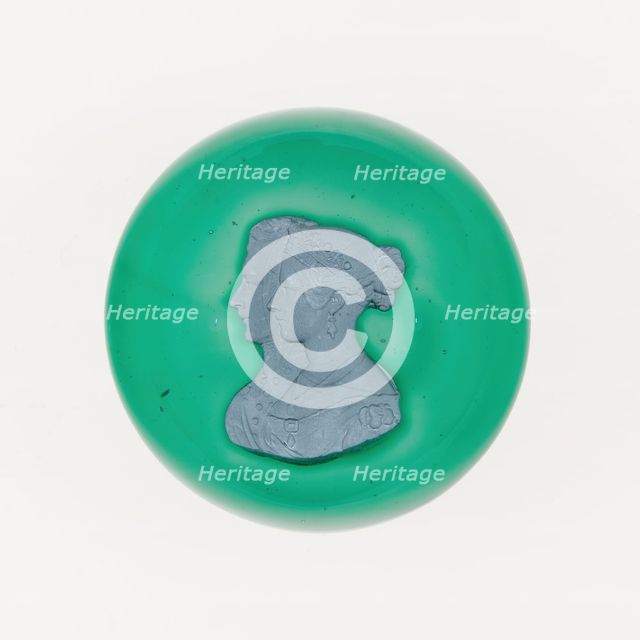 Paperweight, Toledo, late 19th century. Creator: New England Glass Company.