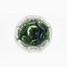 Paperweight, United States, c. 1848-55. Creator: Unknown