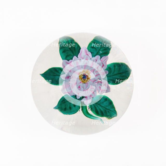 Paperweight, United States, Late 19th century. Creator: Mount Washington Glass Company.