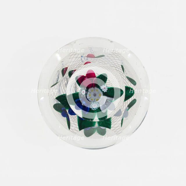 Paperweight, United States, Late 19th century. Creator: Boston and Sandwich Glass Company.