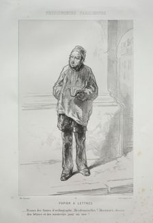 Papier à Lettres. Creator: Paul Gavarni (French, 1804-1866)