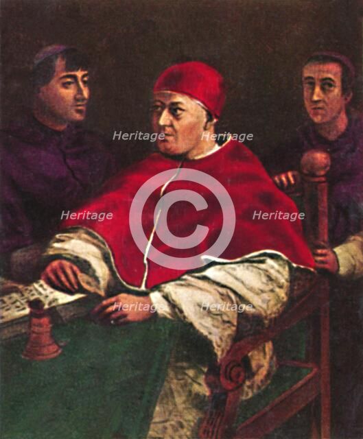 'Papst Leo X. 1475-1521', 1934. Creator: Unknown.