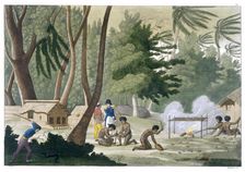 Papu Tribe on the Isle of Rawak c1820-1839. Artist: G Bramati