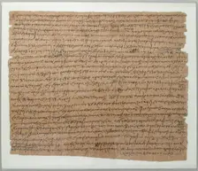 Papyrus, Coptic, 703 (?). Creator: Unknown